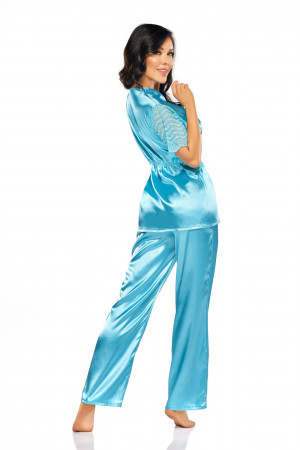 Dámské pyžamo Missy turquoise - BEAUTY NIGHT FASHION tyrkysová S/M