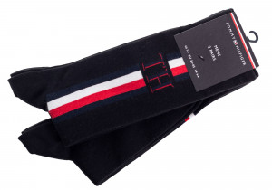 Ponožky Tommy Hilfiger 2Pack 100001492001 Black 39-42