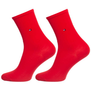 Ponožky Tommy Hilfiger 2Pack 100001494007 Navy Blue/Red 35-38