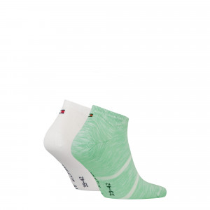 Ponožky Tommy Hilfiger 2Pack 701222638003 White/Green 39-42