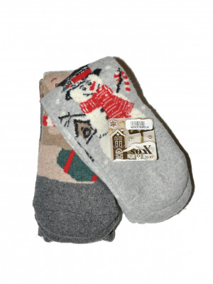 Dámské ponožky model 19147850 A'2 Vánoční 3641 mix barevmix designu 3641 - WiK