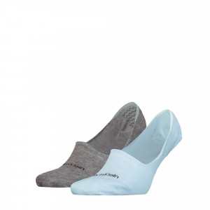 Calvin Klein 2Pack Socks 701218708011 Light Blue/Grey 39-42