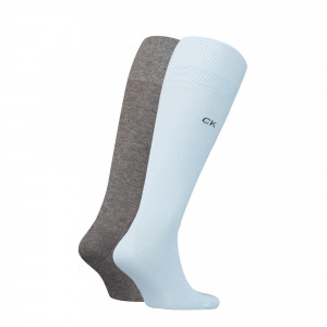 Ponožky Calvin Klein 2Pack 701218631011 Grey/Blue 39-42