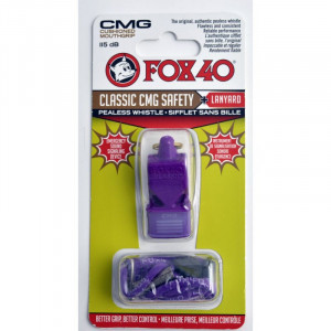 FOX CMG Classic Bezpečnostní píšťalka + šňůra 9603-0808 fialová NEUPLATŇUJE SE