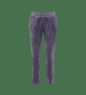 Dámské kalhoty Cozy Comfort Velour Trousers - SLATE - šedé 00JA - TRIUMPH SLATE