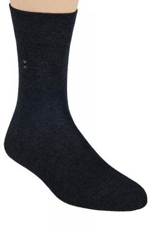 Steven 056 Pánské ponožky 42-44 černá