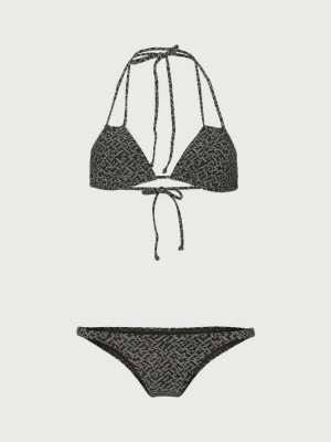 Bikiny O´Neill Pw Triangle Bikini Černá