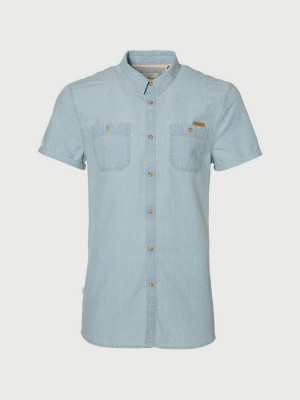 Košile O´Neill Lm Delica S/Slv Shirt Modrá